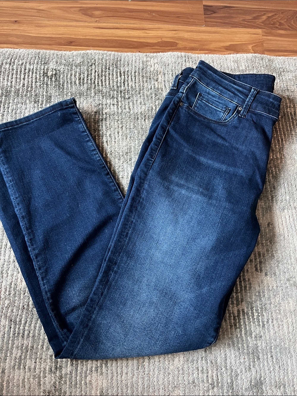 Mavi Straight Jeans in Dark Blue
